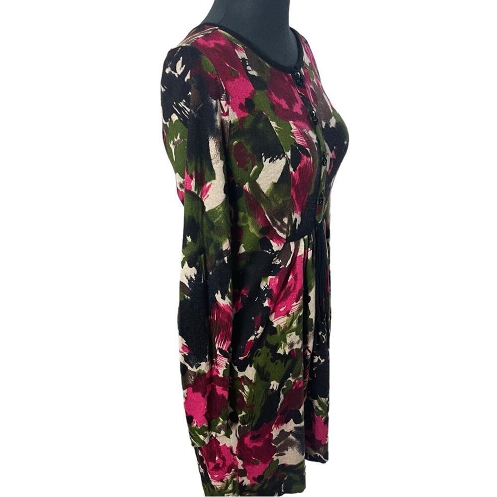 EP Yaying Soft Wool Floral Dress, Career, Strong Femininity, Boss Lady XS - Picture 5 of 11
